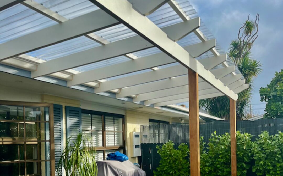 Attached Pergola