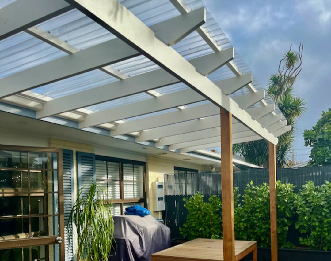 timber pergola