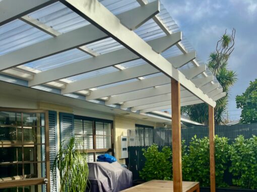 Attached Pergola